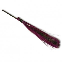 Besom Broom: Purple/Black Goddess