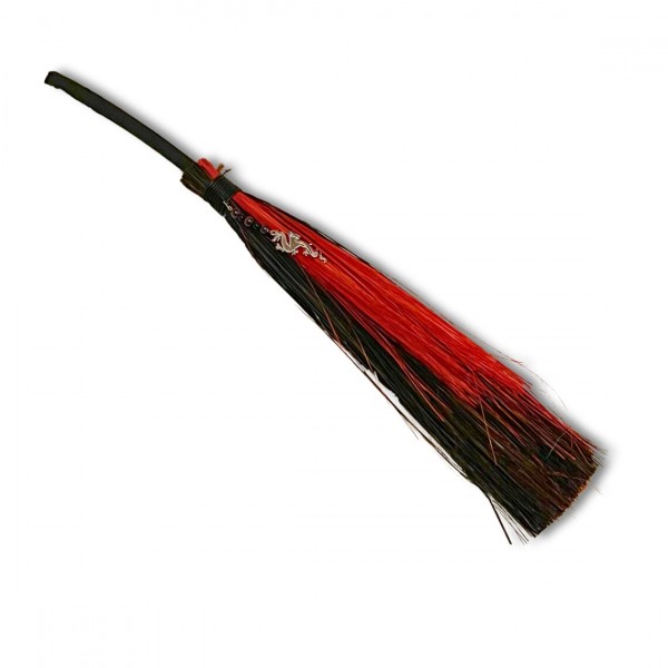 Besom Broom: Red/Black Dragon