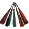 Besom Broom: Teal/Black Celtic Knot Besom Broom: Teal/Black Celtic Knot