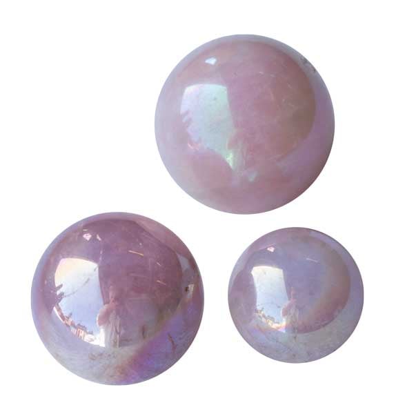 Sphère d’Aura en Quartz rose Sphère d’Aura en Quartz rose