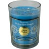 Chakra Gem Candle: Angelite, Amazonite, Eucalyptus - Throat Chakra Chakra Gem Candle: Angelite, Amazonite, Eucalyptus - Throat Chakra