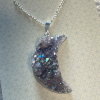 Collier Angel Aura Améthyste Lune Collier Angel Aura Améthyste Lune