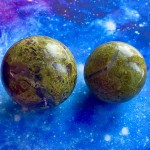 Green Opal Sphere