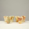 Green Onyx Shot Glass Pair Green Onyx Shot Glass Pair