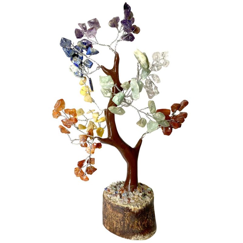Chakra Gem Tree, Tronc de résine