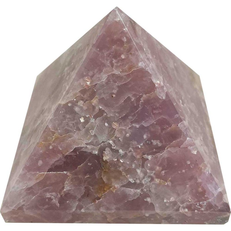 Rose Quartz Pyramid, 70 mm Rose Quartz Pyramid, 70 mm