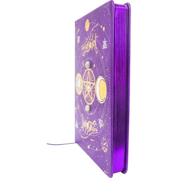 Journal végétalien : Tarot violet, avec sac de rangement Journal végétalien : Tarot violet, avec sac de rangement