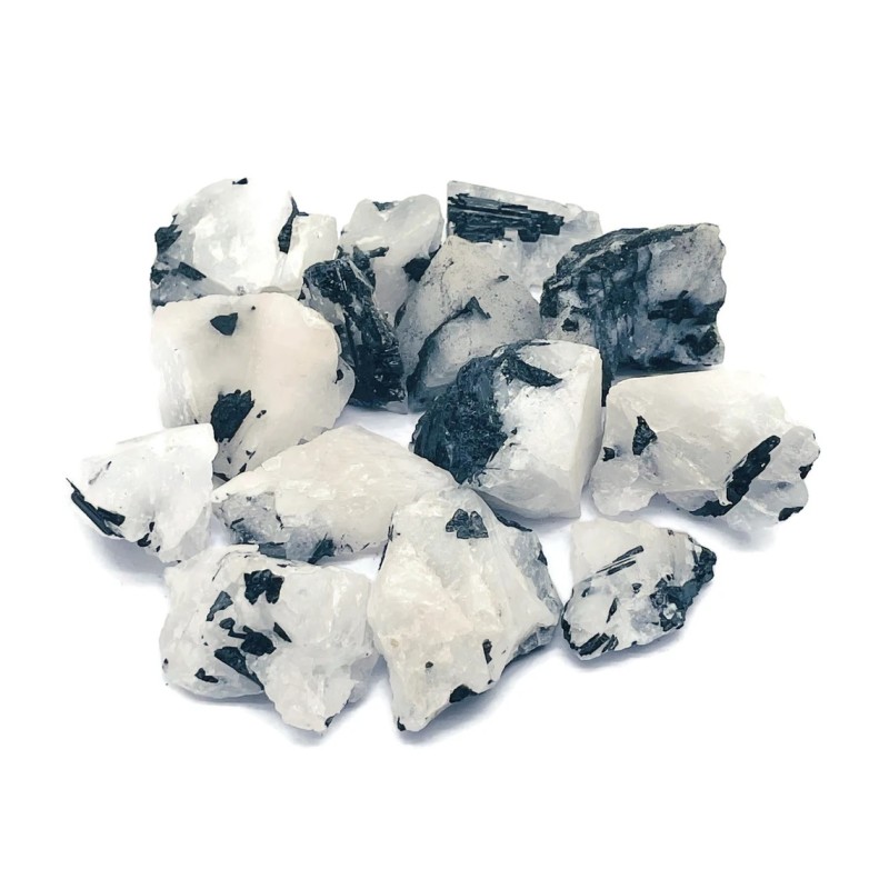 Tourmalinated Quartz, Raw Tourmalinated Quartz, Raw