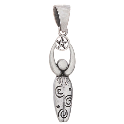 Pendentif Déesse Céleste, Sterling