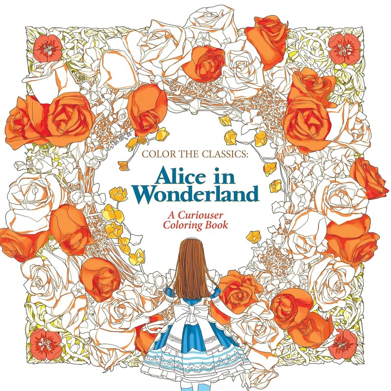 Coloriez les classiques : Alice au pays des merveilles Coloriez les classiques : Alice au pays des merveilles