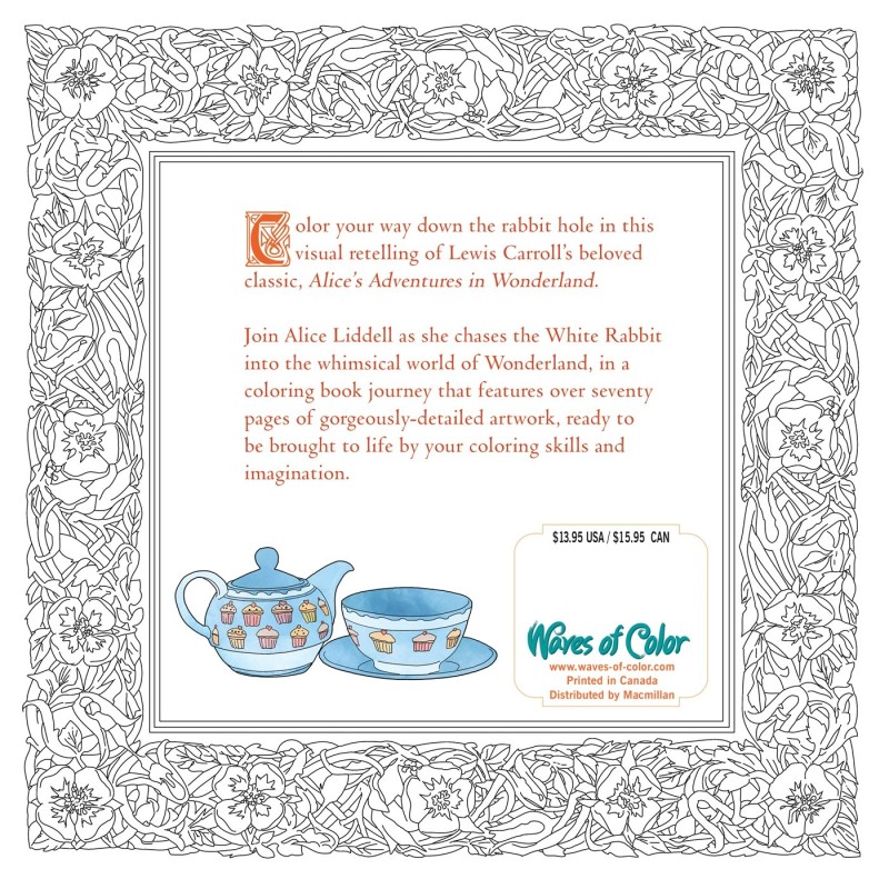 Coloriez les classiques : Alice au pays des merveilles Coloriez les classiques : Alice au pays des merveilles