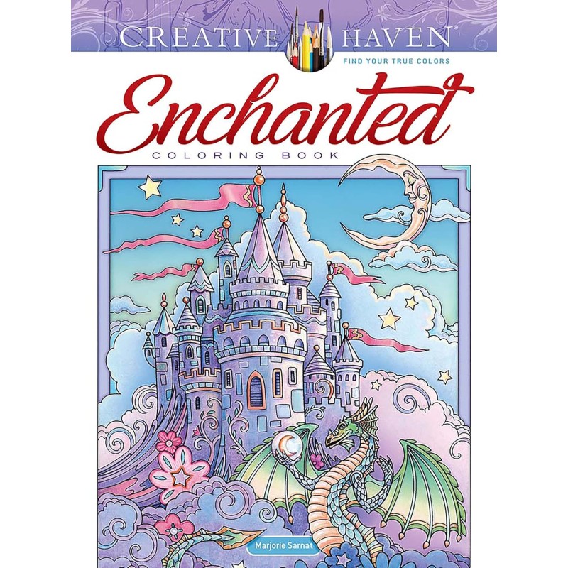 Creative Haven Enchanted Coloring Book Creative Haven Enchanted Coloring Book