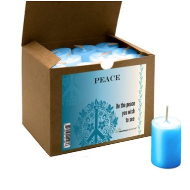 Votive Candle: World Magic Peace Votive Candle: World Magic Peace