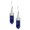 Boucles d’oreilles en lapis-lazuli, Sterling Boucles d’oreilles en lapis-lazuli, Sterling