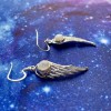 Angel Wing Moonstone Earrings Angel Wing Moonstone Earrings