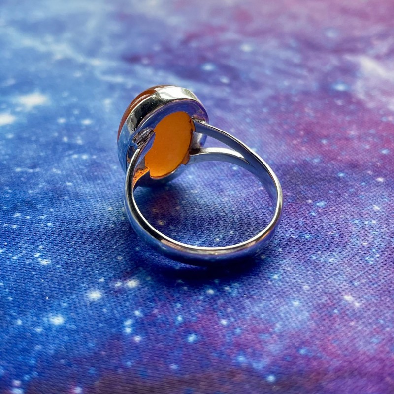 Bague Cornaline, Sterling Bague Cornaline, Sterling