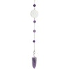 Pendule Fleur De Vie - Améthyste
