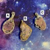 Natural Grape Agate Cluster Pendant Natural Grape Agate Cluster Pendant