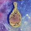Natural Grape Agate Cluster Pendant Natural Grape Agate Cluster Pendant