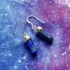 Boucles d’oreilles en lapis-lazuli, Sterling Boucles d’oreilles en lapis-lazuli, Sterling