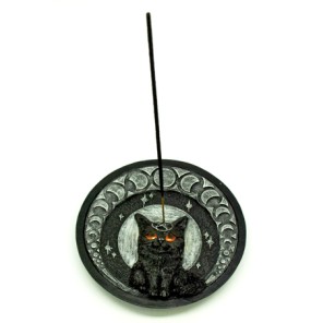 Black Cat Incense Holder Black Cat Incense Holder