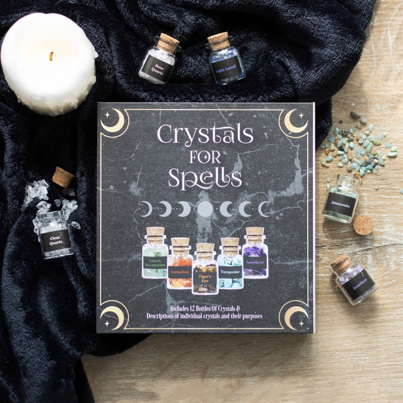 Crystals For Spells: Bottle Set