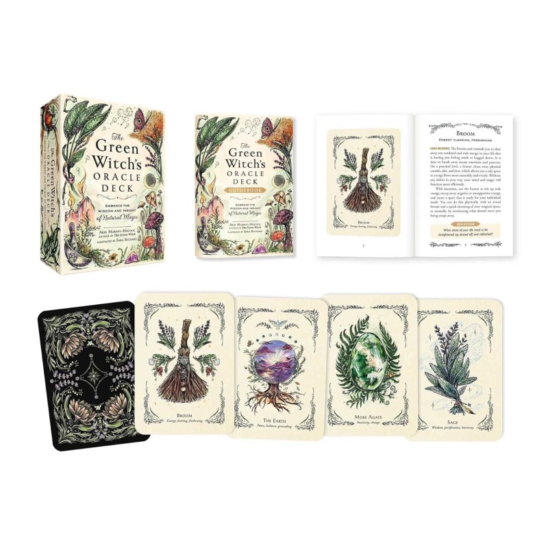 Deck Oracle de la Sorcière Verte - Arin Murphy-Hiscock Deck Oracle de la Sorcière Verte - Arin Murphy-Hiscock
