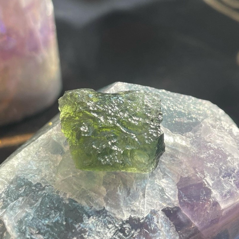 Moldavite Specimen O ~ Spiritual Transformation Moldavite Specimen O ~ Spiritual Transformation