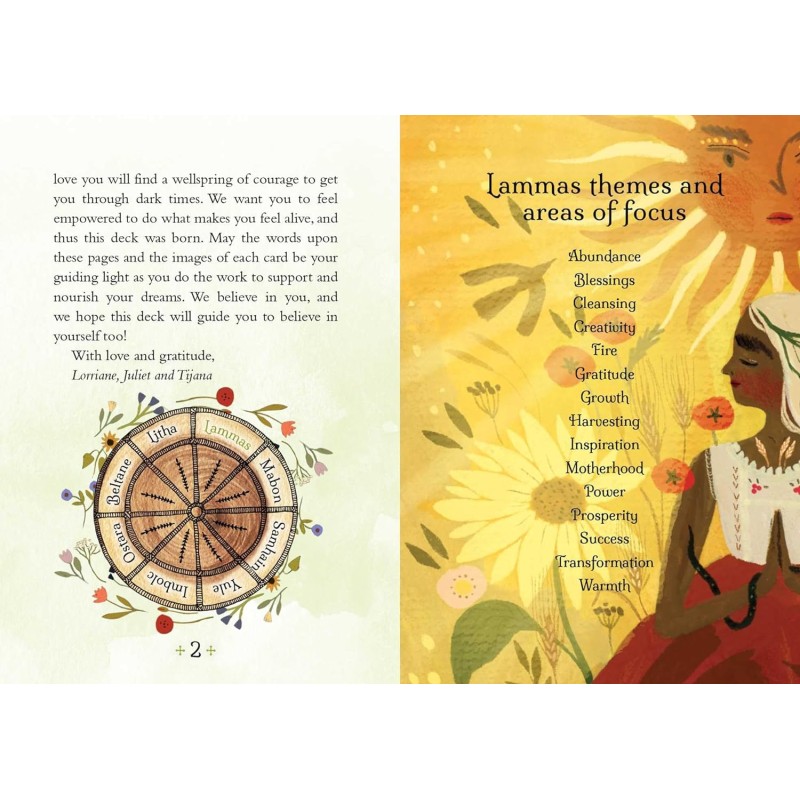 Seasons of the Witch Lammas Oracle - Lorriane Anderson Seasons of the Witch Lammas Oracle - Lorriane Anderson