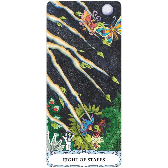 Tarot of a Moon Garden Borderless Deck/Book Set Tarot of a Moon Garden Borderless Deck/Book Set