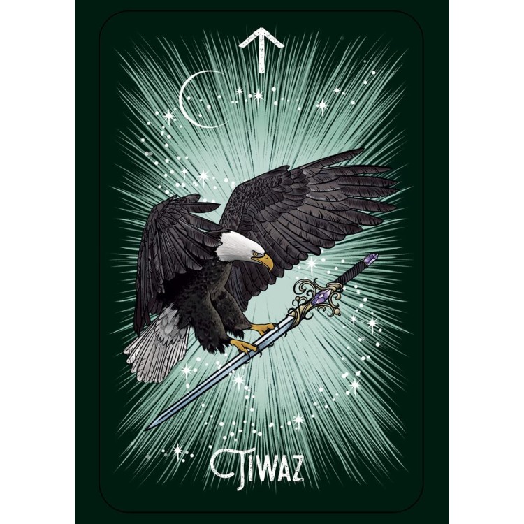 Witch's Familiar Runic Oracle - Athene Noctua Witch's Familiar Runic Oracle - Athene Noctua