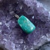 Tumbled Pendant, Amazonite Tumbled Pendant, Amazonite