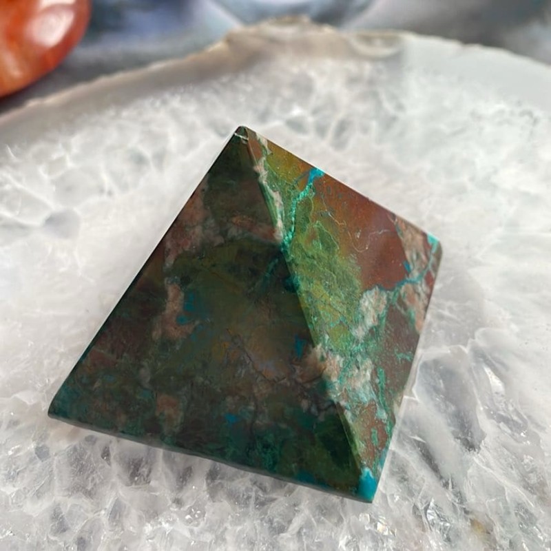 Pyramide de chrysocolle, A Pyramide de chrysocolle, A