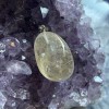 Pendentif Tumbled, Quartz Rutile Doré Pendentif Tumbled, Quartz Rutile Doré