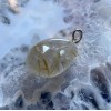 Pendentif Tumbled, Quartz Rutile Doré Pendentif Tumbled, Quartz Rutile Doré