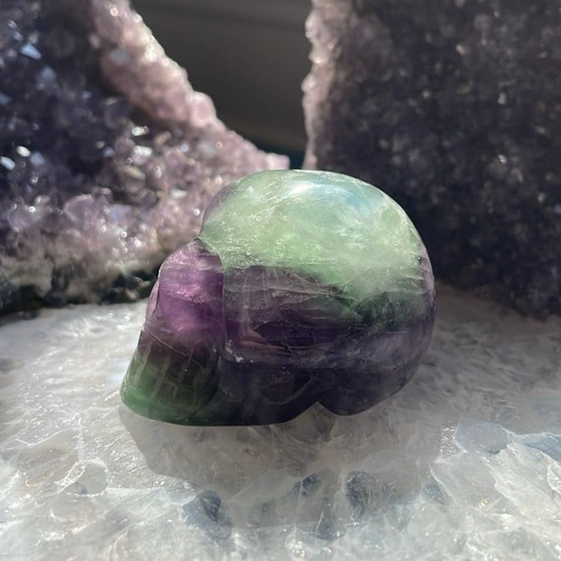 Crâne en fluorite, C Crâne en fluorite, C
