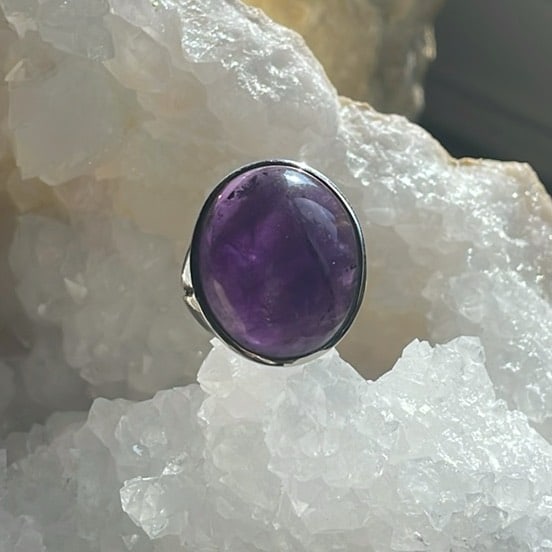 Bague Améthyste, Taille 8 Bague Améthyste, Taille 8