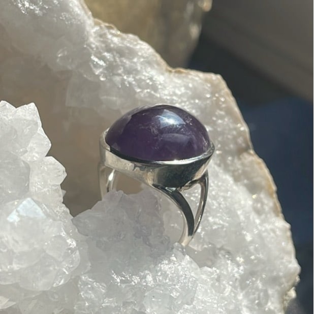 Bague Améthyste, Taille 8 Bague Améthyste, Taille 8