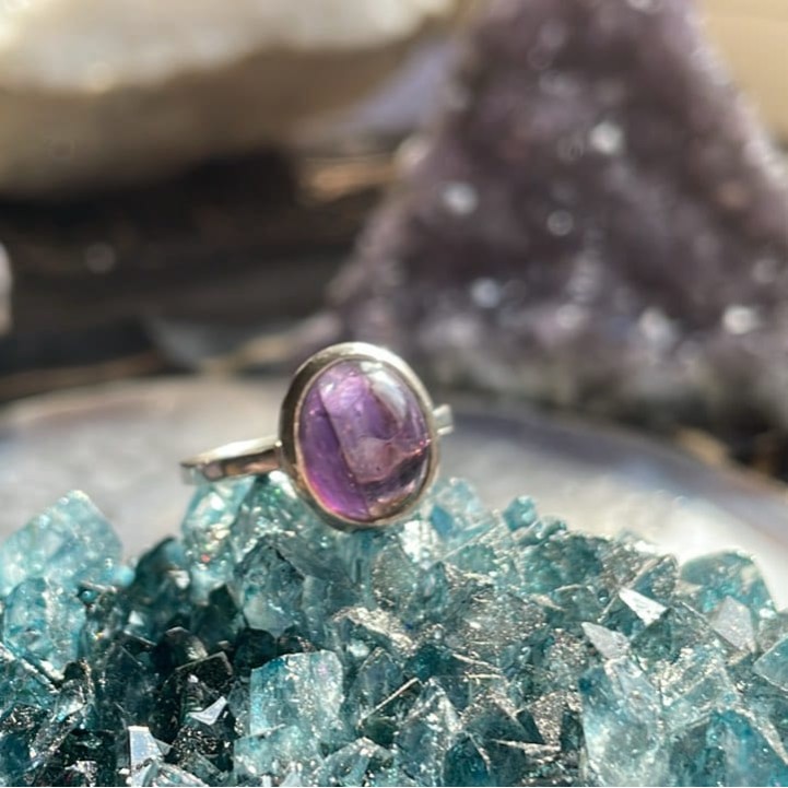 Bague Améthyste, Sterling - Taille 7 Bague Améthyste, Sterling - Taille 7