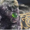 Bague en onyx vert, Sterling - Taille 7 Bague en onyx vert, Sterling - Taille 7