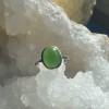 Bague en onyx vert, Sterling - Taille 7 Bague en onyx vert, Sterling - Taille 7