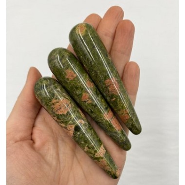 Baguette gemme Unakite Baguette gemme Unakite