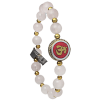 Nepalese Om with Rose Quartz Bracelet Nepalese Om with Rose Quartz Bracelet