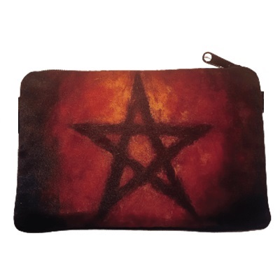 Portefeuille en coton : Graffiti Pentacle Portefeuille en coton : Graffiti Pentacle