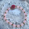 Nepalese Om with Rose Quartz Bracelet Nepalese Om with Rose Quartz Bracelet