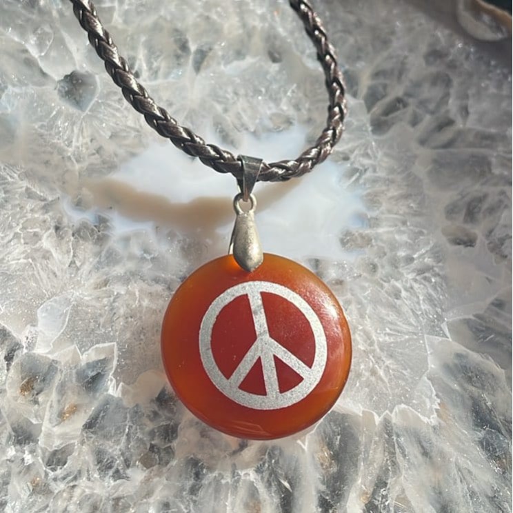 Collier Paix Cornaline Collier Paix Cornaline