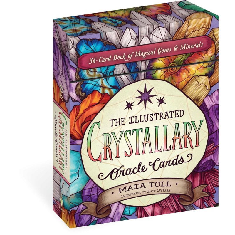 Illustrated Crystallary Oracle Cards - Maia Toll Illustrated Crystallary Oracle Cards - Maia Toll