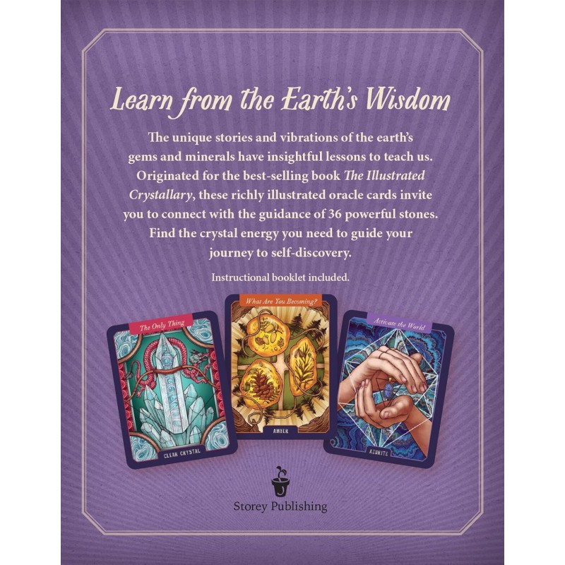 Illustrated Crystallary Oracle Cards - Maia Toll Illustrated Crystallary Oracle Cards - Maia Toll