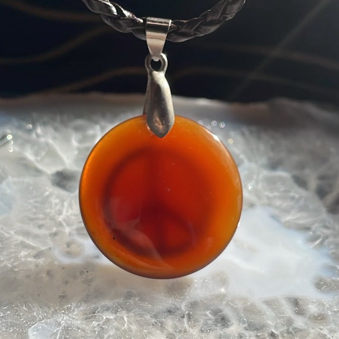 Collier Paix Cornaline Collier Paix Cornaline