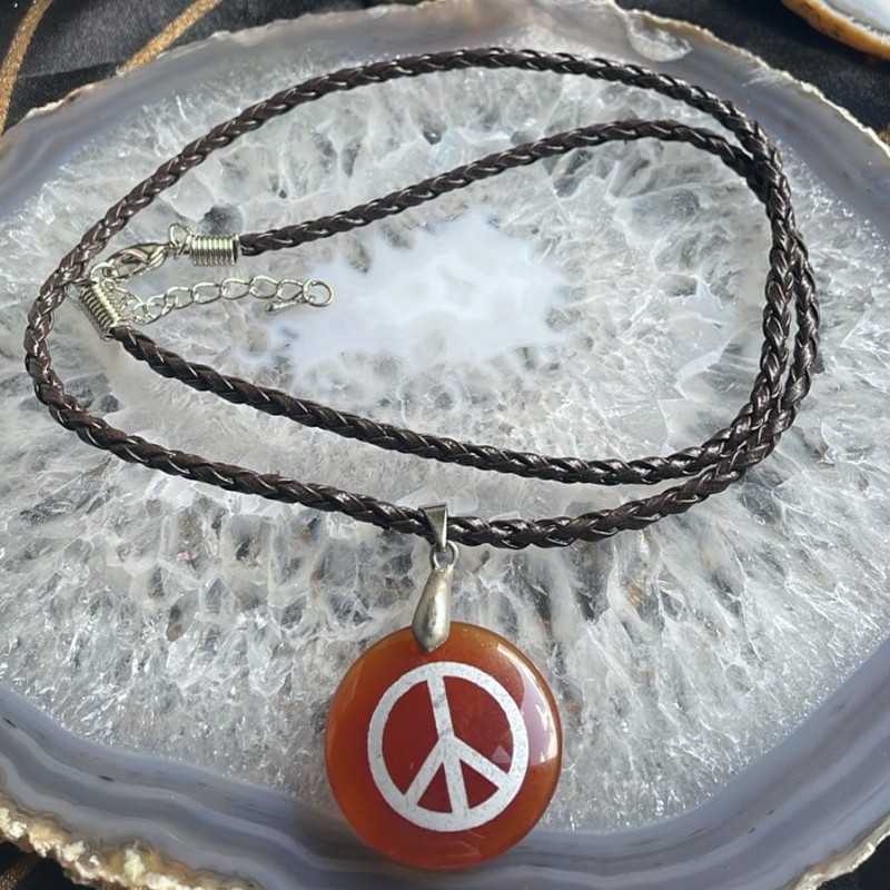 Collier Paix Cornaline Collier Paix Cornaline
